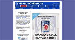 Desktop Screenshot of figarobuveszbolt.hu